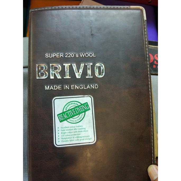 kain/bahan celana super 220's wool BRIVIO(ENGLAND)