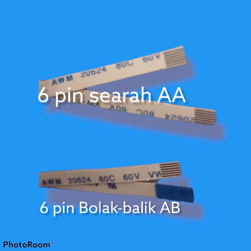 fleksibel kabel laptop 6 pin searah  k55vm dan bolak-balik 450c