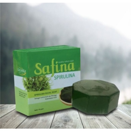 Sabun wajah safina spirulina Tazakka Original