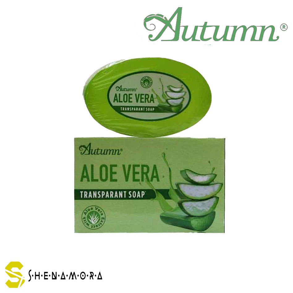 Autumn Aloe Vera Transparant Soap/Sabun Lidah Buaya 80 Gram