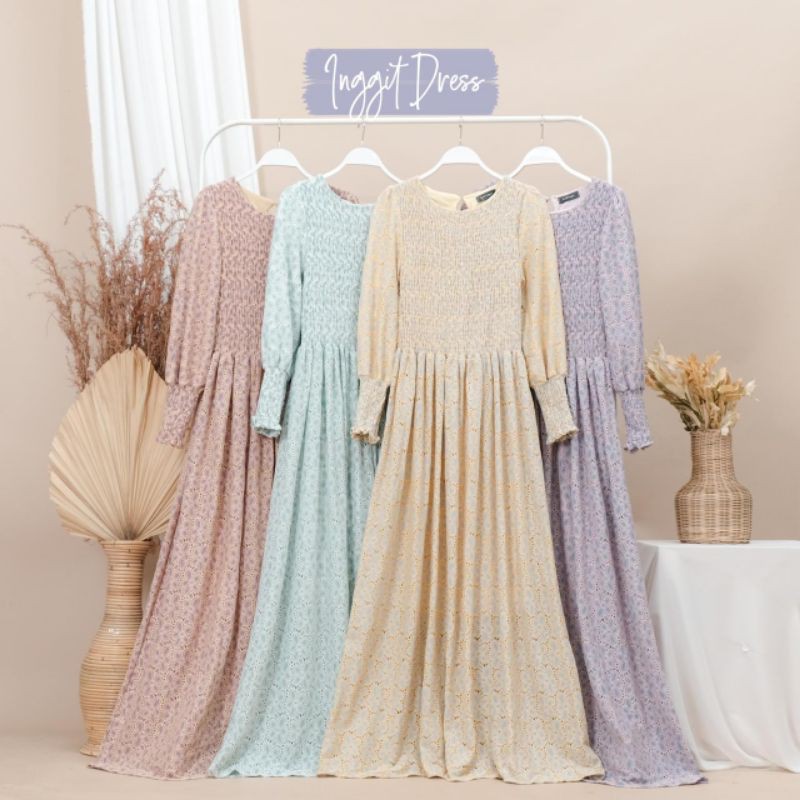 Inggit Dress Gamis Wanita Terlaris