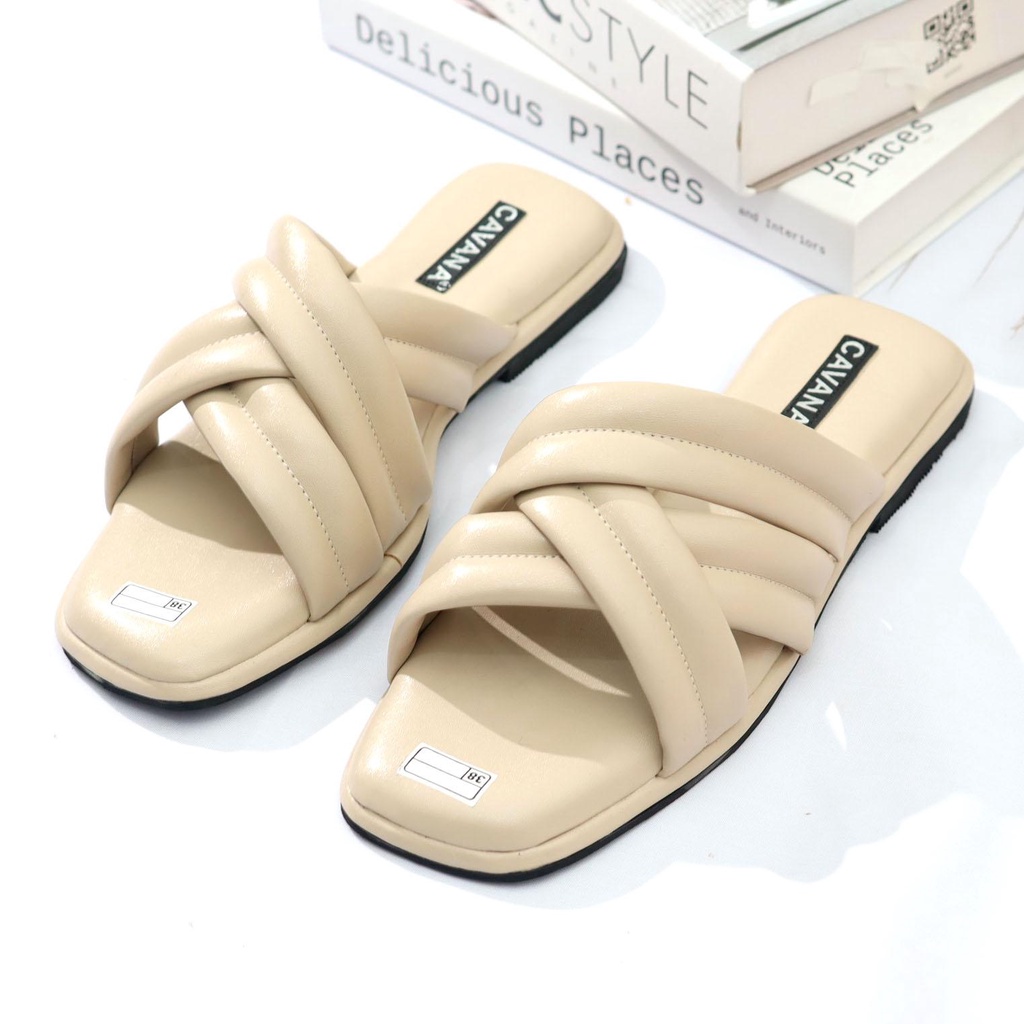 Sandal Wanita Teplek Slop Naraya SDL135