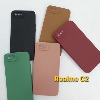 Case ProCamera Soft Matte With Camera Protector 9D Realme C2 C11 C15 Narzo 50A