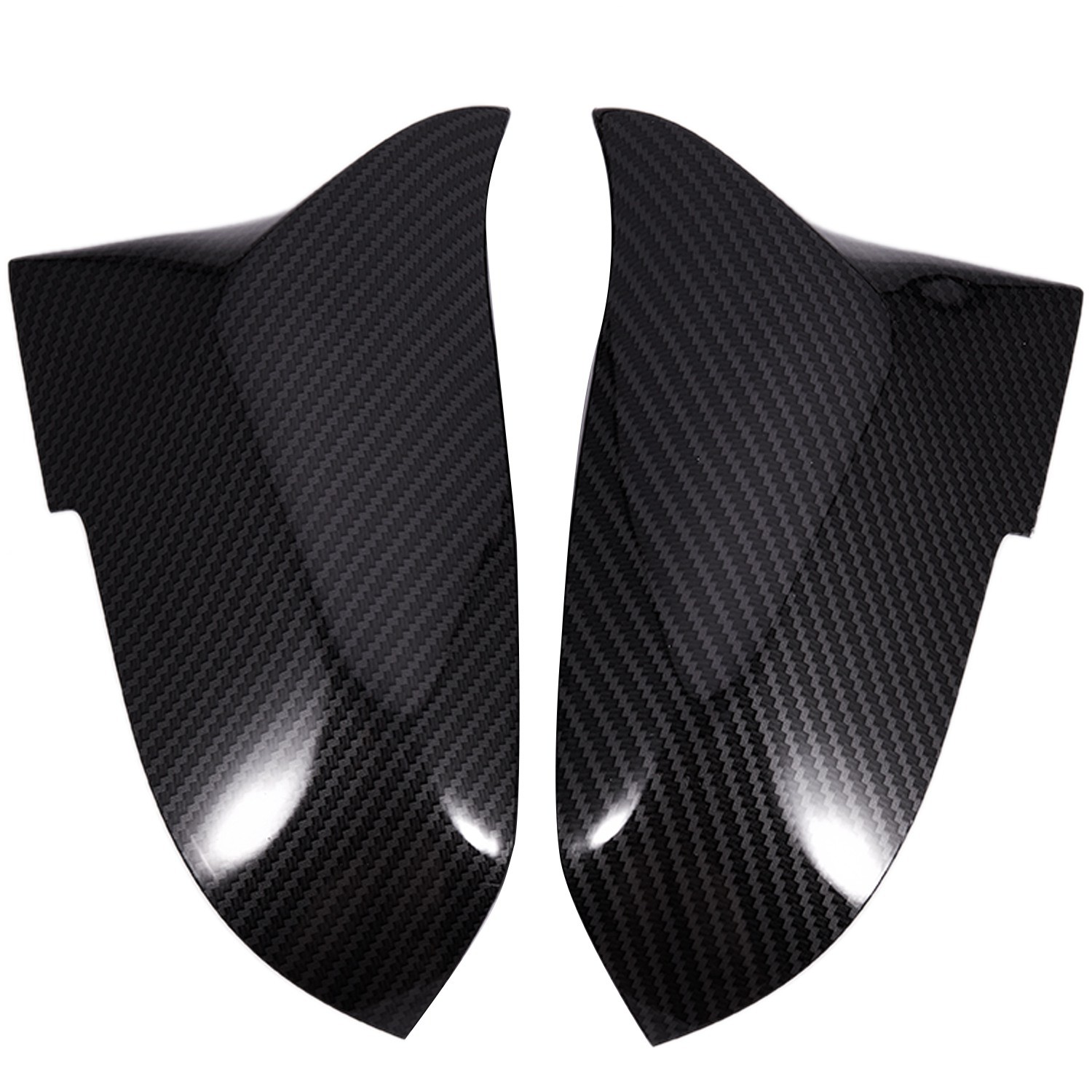 1 Pair Carbon Fiber Car Rear View Mirror Cover Cap For Bmw F20 F22 F30 F31 F32 F33 F36 F34 F35 Side Mirror Cover Trim 51167292745 51167292746 Shopee Indonesia