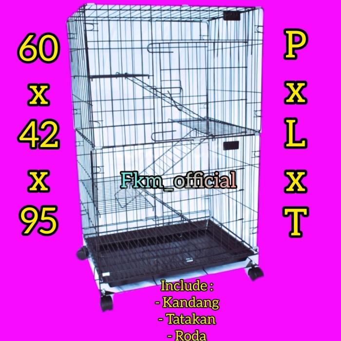 Kandang Kucing Tingkat 3