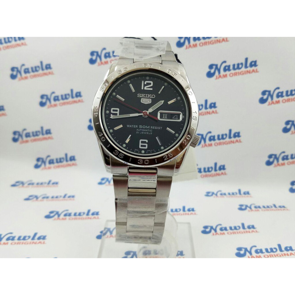 Seiko 5 SNKE13K1 Automatic Black Dial | Jam Pria SNKE13