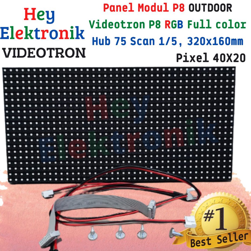 Panel Module Model LED P8 RGB outdoor FULL COLOR SMD Running Text