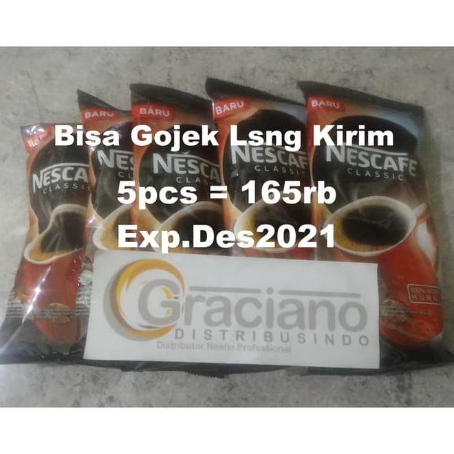 

Gs59 Nescafe Classic Vending 120Gr Harga Per 5Pcs 100% Kopi Murni Original Vwzu