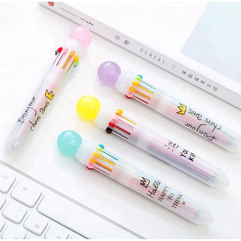 

Bolpen Multifungsi Motif Kartun Lucu Warna Warni