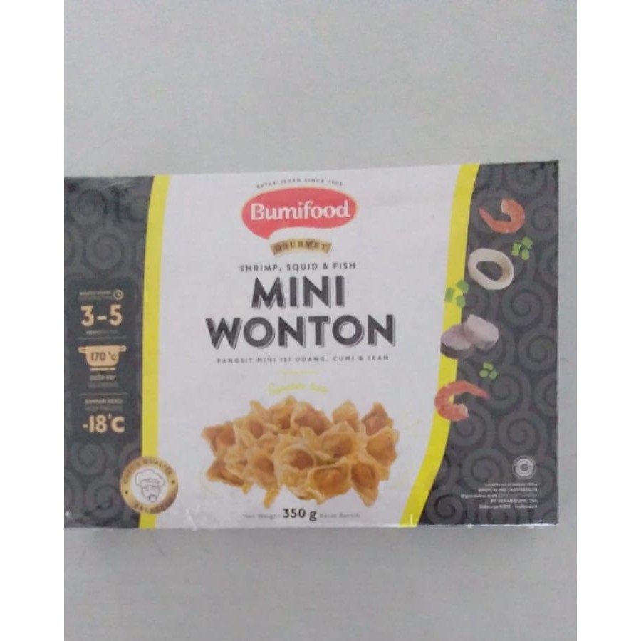 

Pangsit Bumifood mini wonton