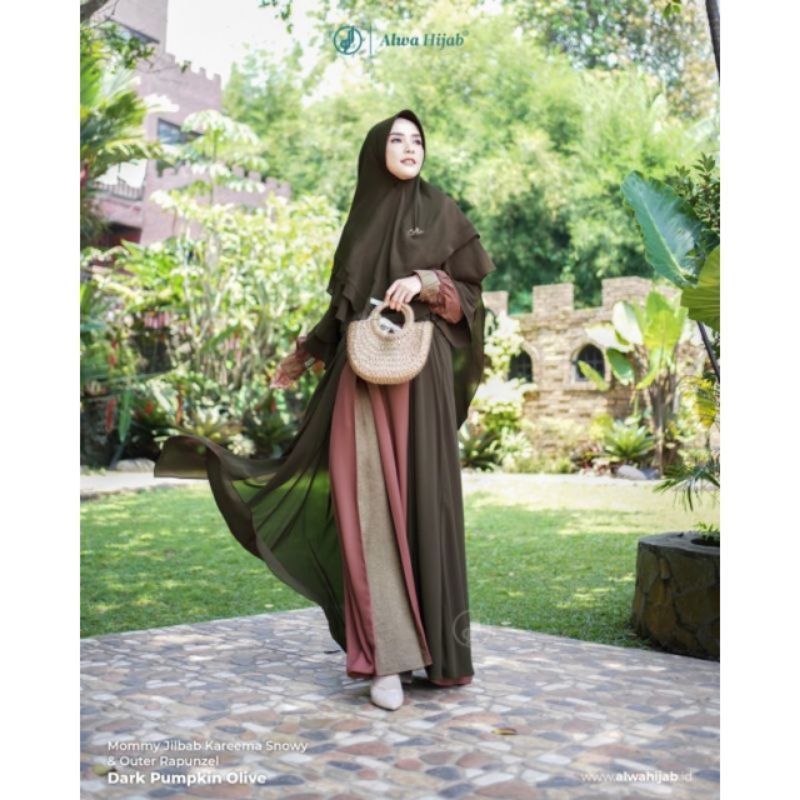 GAMIS KAREEMA MOM • OUTER KAREEMA • HIJAB KAREEMA  • ALWA HIJAB