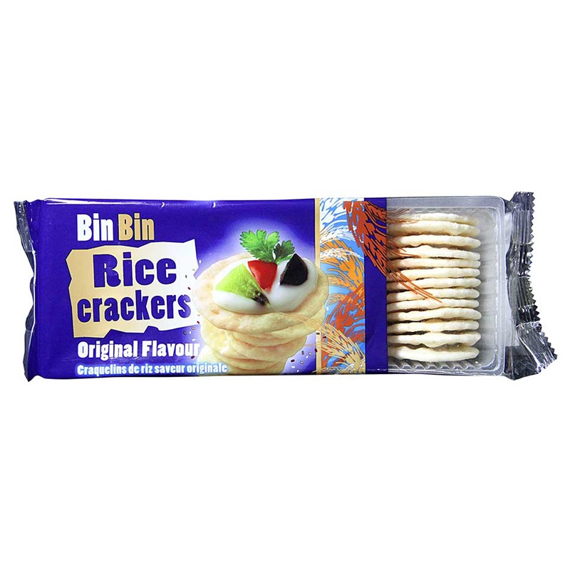 

Bin Bin Rice Crackers, Krekers Beras Berbagai Rasa 100 gr