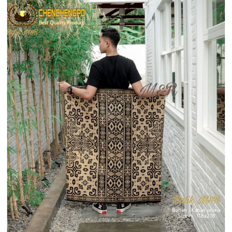 Sarung Batik Pria Terbaru Motif Pintu Aceh Sarung Pria