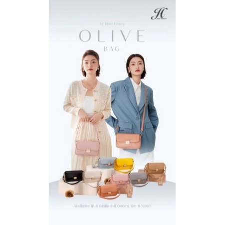 JIMS HONEY OLIVE BAG TAS SELEMPANG WANITA