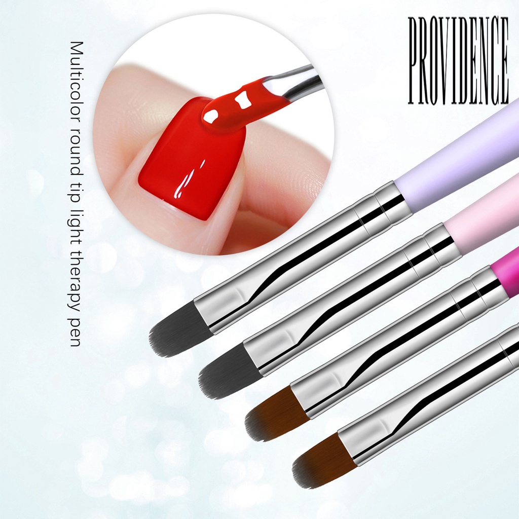 Providence Brush Nail Art Bulu Lembut Gagang Plastik Nyaman