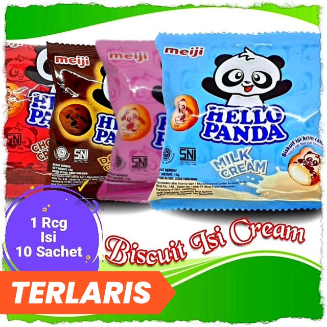 

Hello Panda Renceng Rasa Coklat & Strawberry