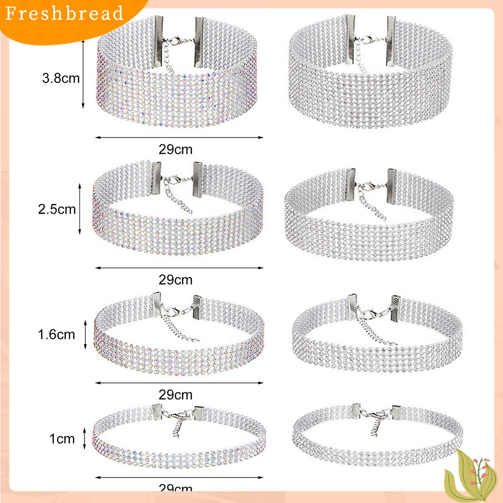 Fresh| Kalung Choker Rantai Klavikula Bahan Aluminum Untuk Wanita