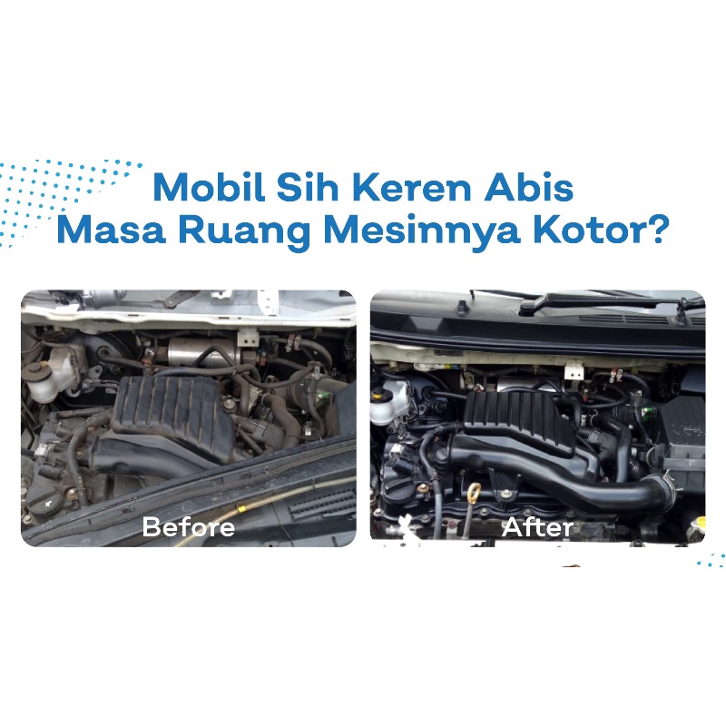 Pembersih Cairan penginclong Minyak dan Olie Perawatan Ajaib Mesin Semua Mobil Motor Universal ENGINE DEGREASER Multi Purpose