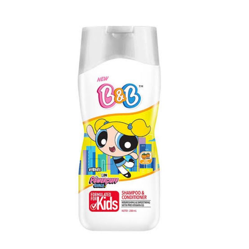 B&amp;B Kids Shampoo &amp; Conditioner 200ml