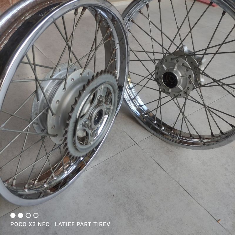 Velg tromol tiger 2000 original copotan