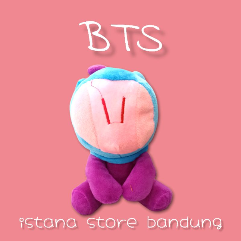 Boneka BT21 BTS Cute Baby Sitting BTS Lucu Unofficial Label SNI Murah