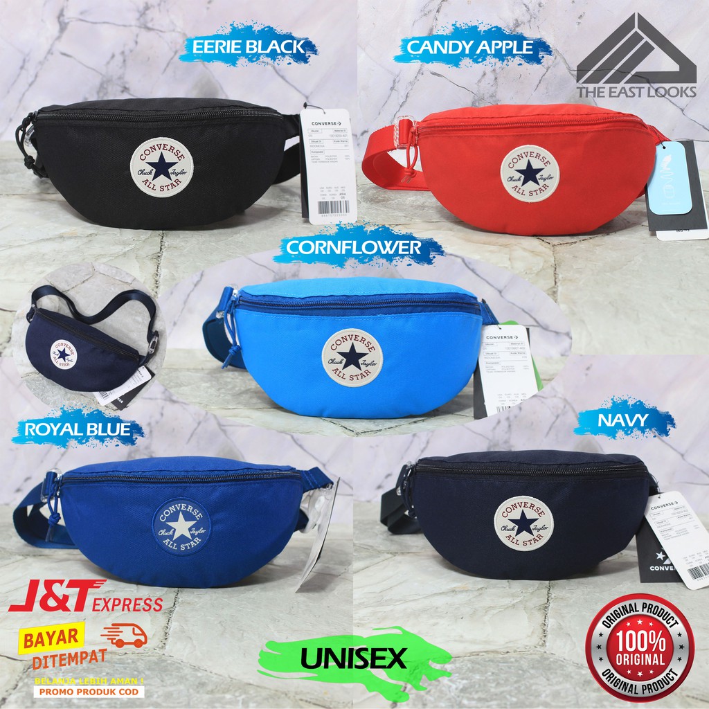 Converse Sling Pack | Tas Slempang Converse | Waistbag Converse | Tas Slempang Converse Original
