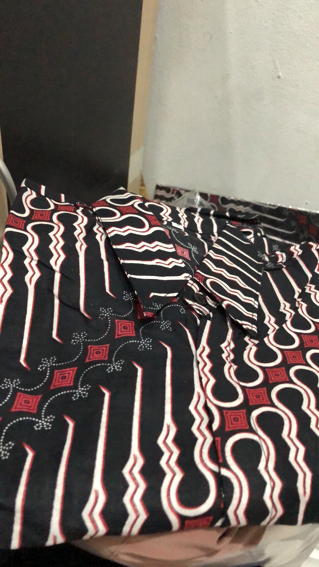 Kemeja Batik Pria Lengan Panjang Size M L Xl Xxl  Bswart Batik Hrb026 Kenongo Hem