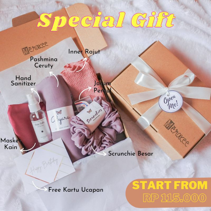 

Hampers Gift Box Hadiah Kado Hijab Untuk Wisuda, Ulangtahun, Anniv