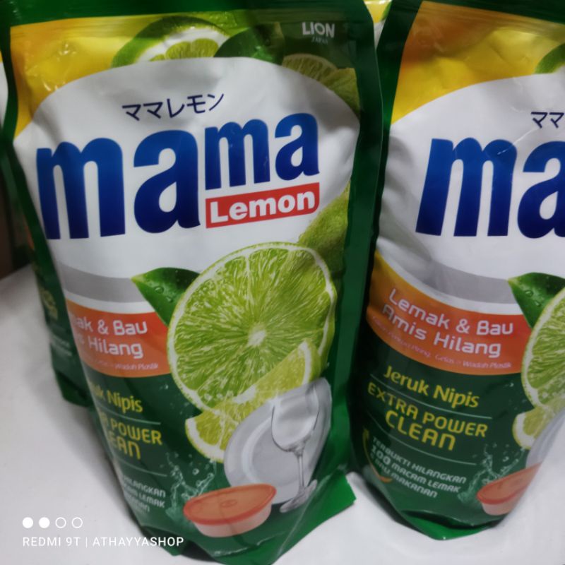 Mama Lemon Jeruk Nipis, Lemon mint sabun cuci piring 680 ml