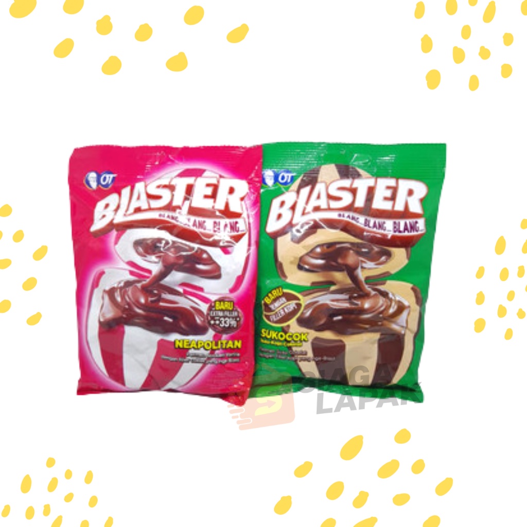 Permen Mint Blaster Belang isi Coklat 1 Pak