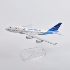 Miniatur Diecast Die cast Pesawat Terbang Garuda Indonesia Besi