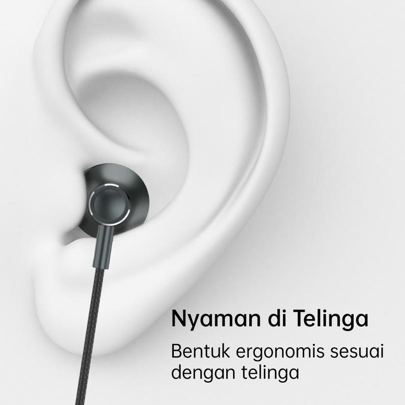 ✿ OASE Wired Earphone Headset In Ear Handsfree Cable Length 120 cm Garansi Resmi 6 Bulan W7 ✰