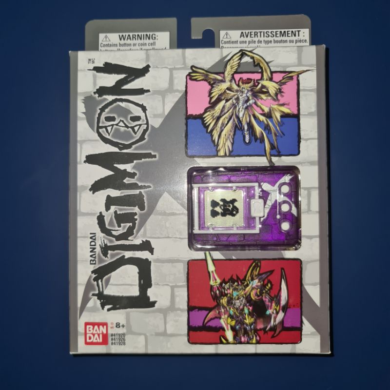 Digimon X Digital Monster X2 DMX2 Translucent Purple Silver XC English Digivice Virtual Pet Vpet Ver