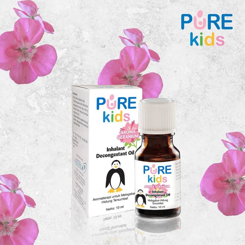 Pure Kids Inhalant Decongestant Oil 10ML