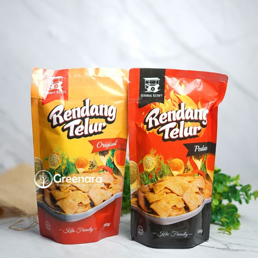 

Keripik Rendang Diet Keto - Pedas