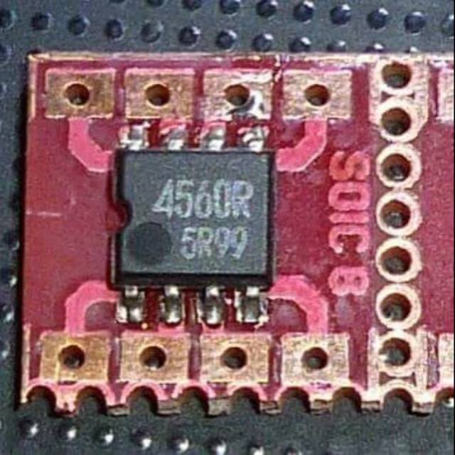 IC DUAL OP AMP 4560R BY ROHM