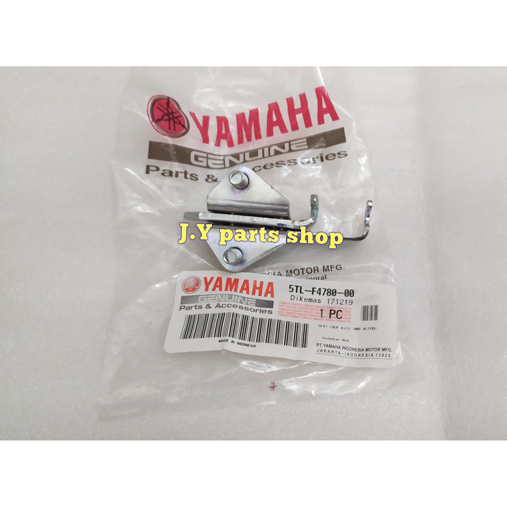 engsel kunci jok seat lock mio sporty smile soul fino karbu - mio j . mio gt original 5tl-f4780-00