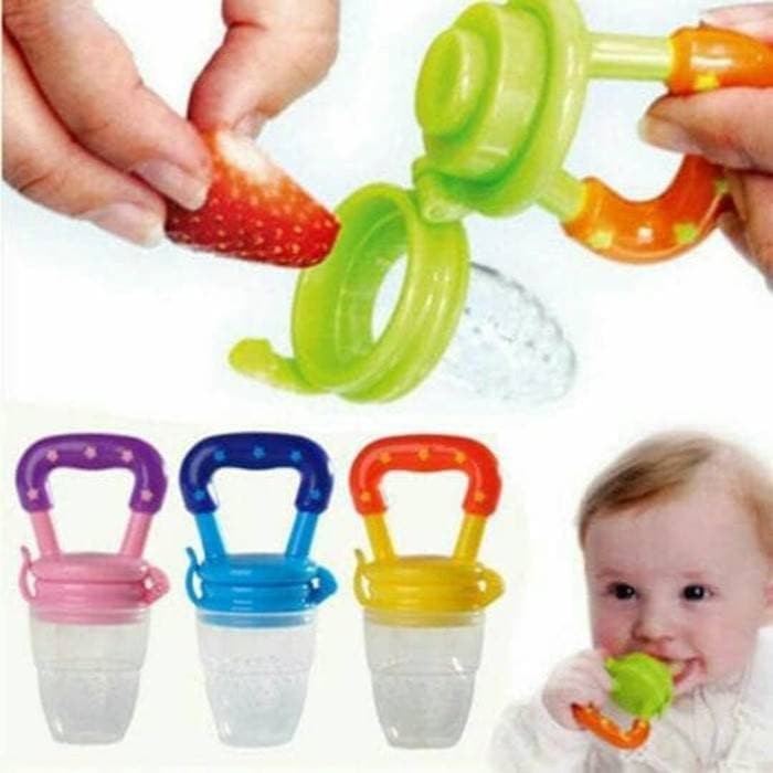 HK Empeng Gigitan Buah | Sayuran Bayi Lucu Dot Bayi | Baby Fruit and Food Feeder | MPASI Pacifier