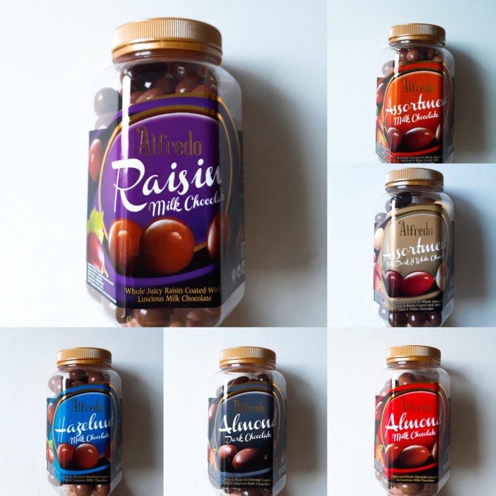 

ALFREDO MANGGO / ALFREDO ALMOND / ALFREDO HAZELNUT / COKLAT ALFREDO