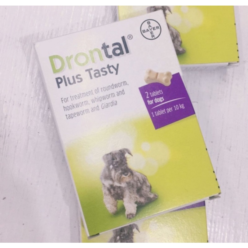 Jual DRONTAL DOG - Obat Cacing Anjing 1 Tablet | Shopee Indonesia