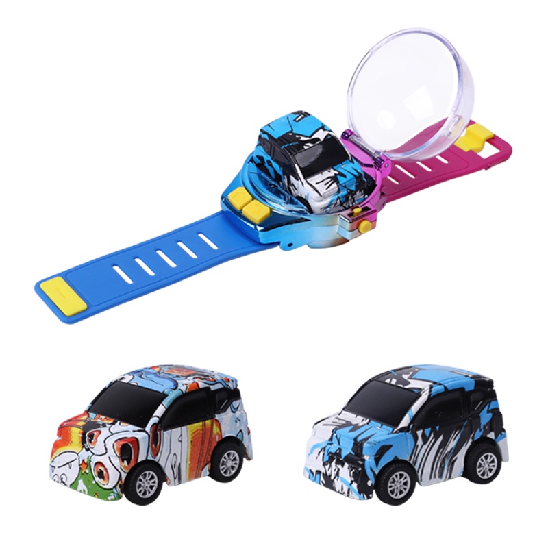 Mini Watch Jam RC Car Mainan Anak Mobil Jam Remote Control