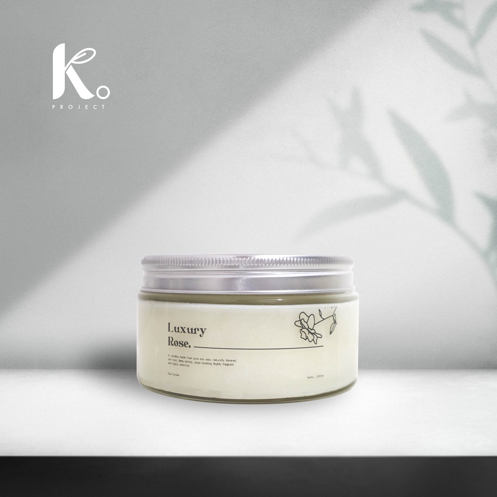 Kaori - Lilin Aroma Terapi / 100% Soy Wax scented Candle BIG SIZE JAR 100 ml, 200 ml, 280 ml