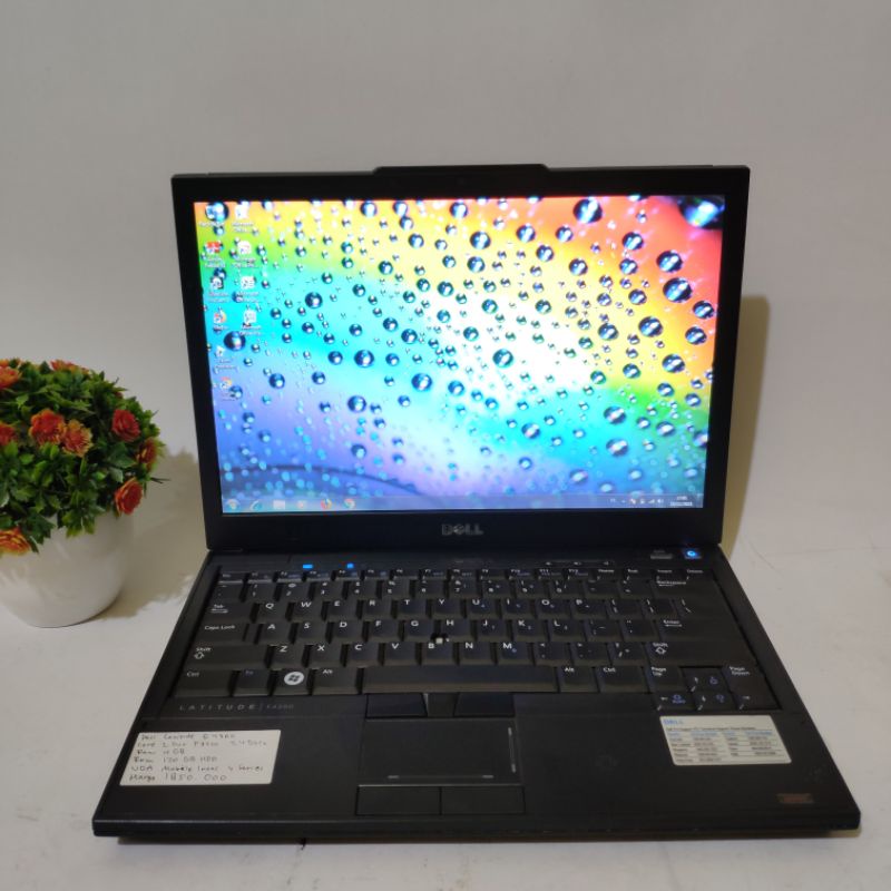 promo laptop second bergaransi dell latitude - ram 4gb - hardisk 250gb