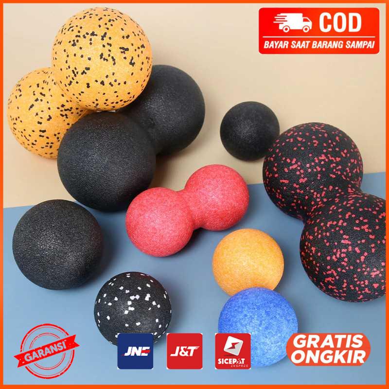 Alat Bantu Yoga Foam Block Roller Ball 8x16cm D335