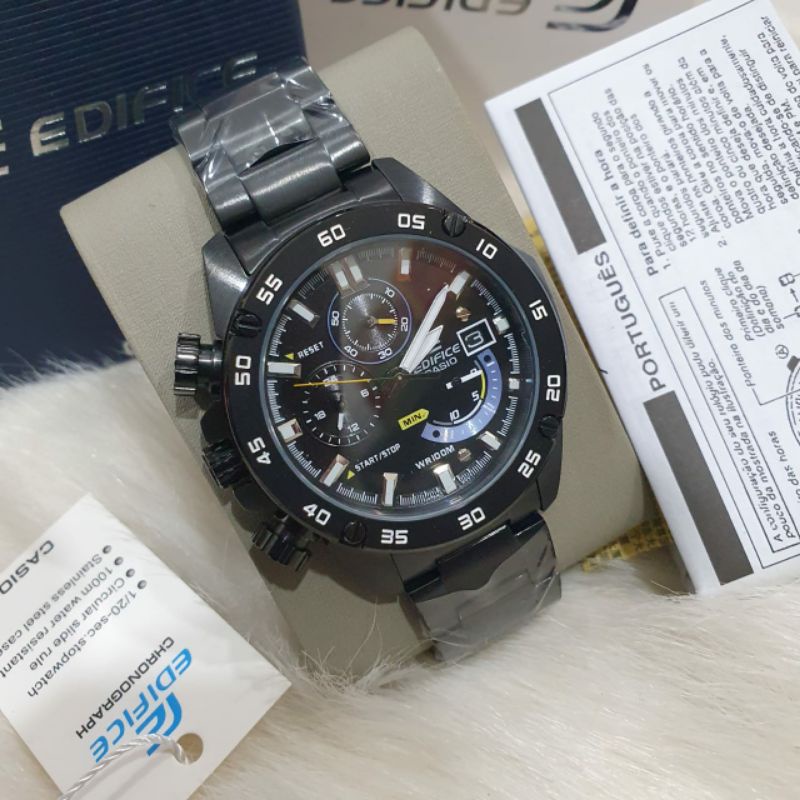 JAM TANGAN PRIA WANITA | RANTAI | KULIT | KARET | MURAH | PRIA CASIO EDIFICE EFR558