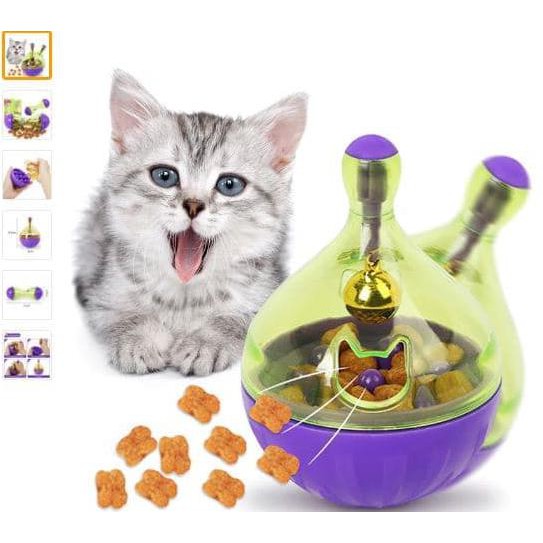 Tumbler Leakage Food Ball Puppy Pet Training Exercise Cat Puppy Treat