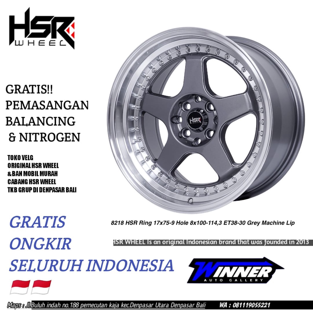 Velg Racing Celong Ring 17 Jazz Yaris Swift - HSR Shina
