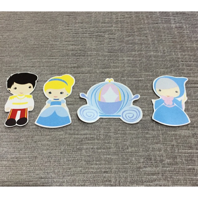 Topper cupcake cinderella princess