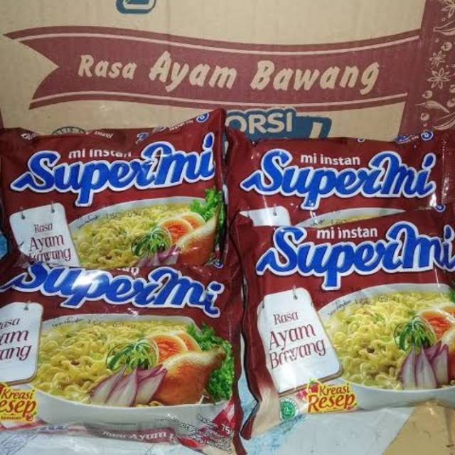

Supermi ayam bawang