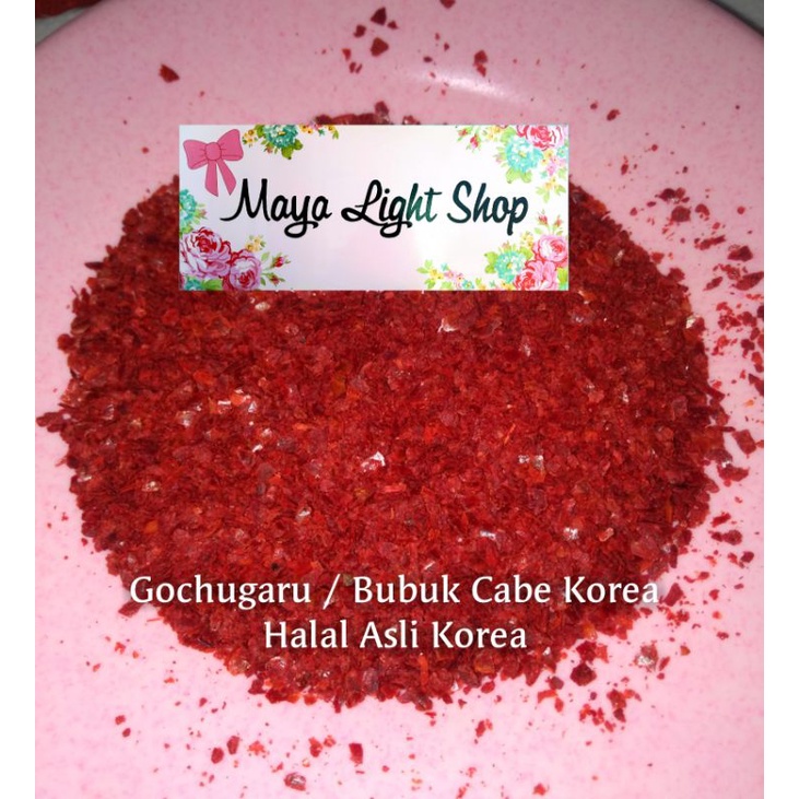 Gochugaru kasar halus Nanami togarashi shichimi bubuk cabe korea sambal korea jepang chili powder pedas